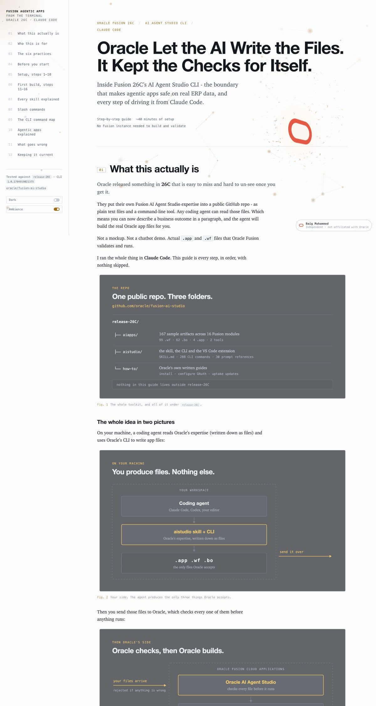 AI Agent Studio CLI + Claude Code - Guide preview